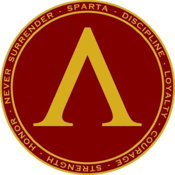 Ancient Spartan Logo - Sparta Maroon Gold Lambda Shield Shirt. Sparta. Tattoos, Spartan