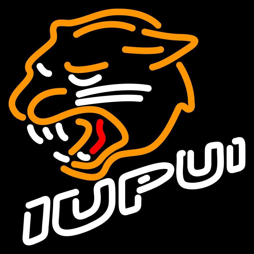 IUPUI Jaguars Logo - NCAA Iupui Jaguars Logo Neon Sign and 50 similar items