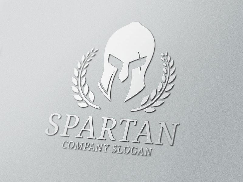 Ancient Spartan Logo - Spartan Logo Template