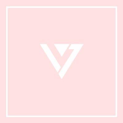 Pastel Heart Logo - Pink Pastel - Seventeen logo on We Heart It