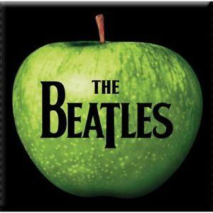 Official Apple Logo - The Beatles Apple Logo Steel Metal Fridge Magnet Album Band Logo