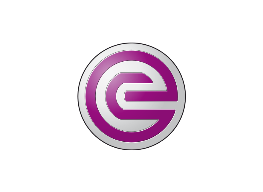 Purple E Logo - Evonik logo