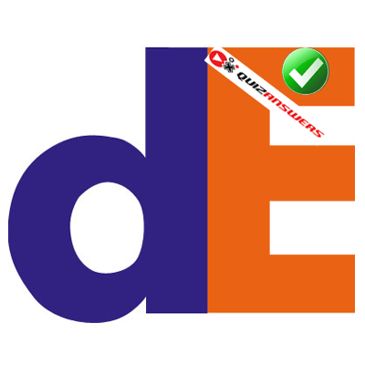 Purple E Logo - Orange and purple Logos