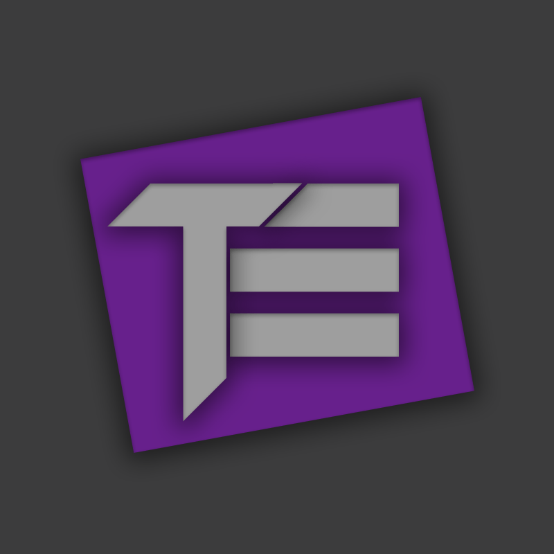 Purple E Logo - Cool Logo by Dj-McSwag on DeviantArt