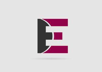 Purple E Logo - e Logo