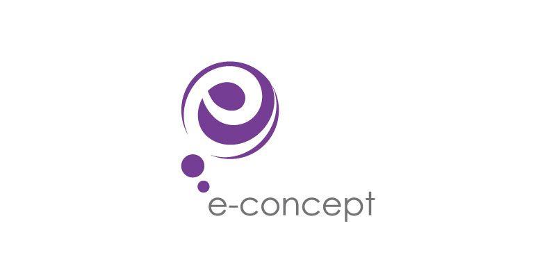 Purple E Logo - Logo design