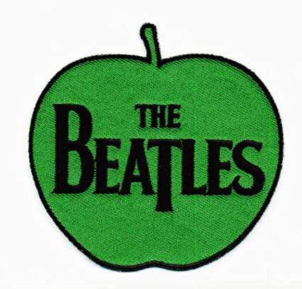 Official Apple Logo - The Beatles Apple Logo Official Cut Out Patch: Arts