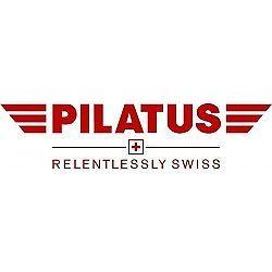 Aircraft Logo - Pilatus Aircraft Logo,Decals6.5''h x 24''w! | eBay