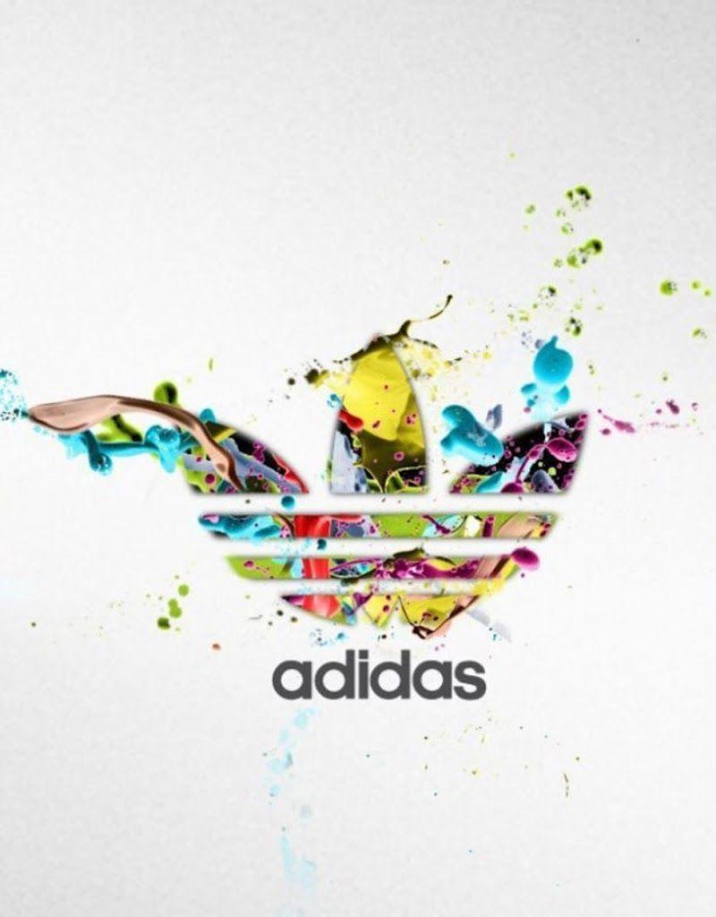 Adidas Galaxy Logo - Galaxy Note HD Wallpaper: Adidas Colorful Logo Splash Galaxy Note