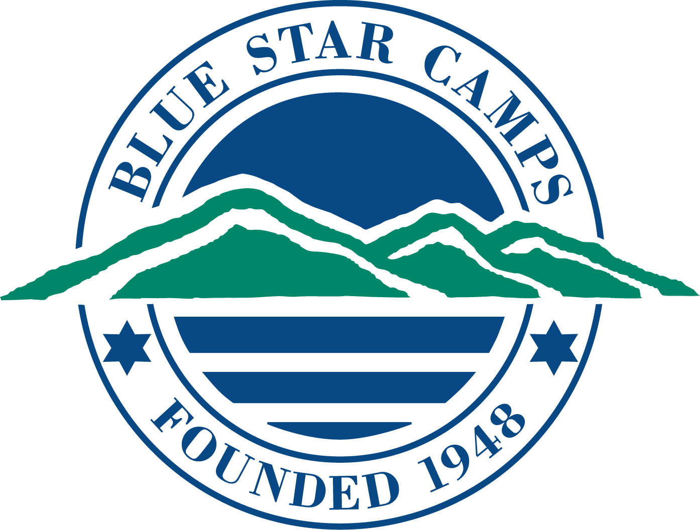 Star Blue Logo - Blue Star Camps | North Carolina Coed Summer Camp