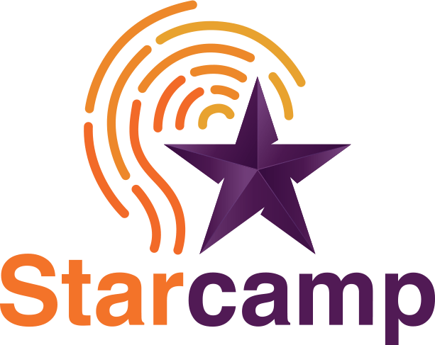 Blue Star Camp Logo - StarcampSV