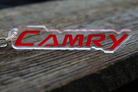 Japanese Old Toyota Logo - Toyota Camry TRD Keychain JDM Japan Old Corolla Porta Chaves
