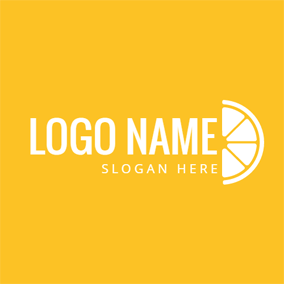 Orange Yellow and White Logo - Free Fruit Logo Designs | DesignEvo Logo Maker