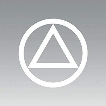 Alcoholics Anonymous Logo - Amazon.com: (2x) AA Alcoholics Anonymous Symbol - Sticker - Decal ...