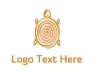 Orange Spiral Logo - Spiral Logo Maker | BrandCrowd
