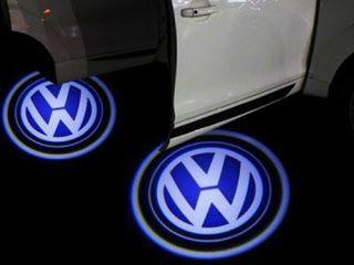 VW GTI LED Logo - LED Door Shadow Light Volkswagen VW Golf EOS GTi Jetta Passat CC