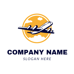 Aircraft Logo - Free Airplane Logo Designs | DesignEvo Logo Maker