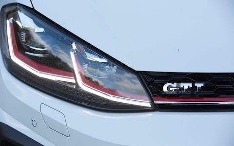 VW GTI LED Logo - VW Golf GTI – we drive all seven generations of the legendary hot hatch