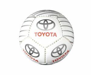 Red White Ball Logo - Genuine Toyota Logo Football Foot Ball Silver. Red. White Size 5. Mini