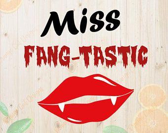 Vampire Mom Fang Logo - Fang svg | Etsy