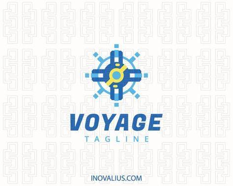 Travel Blue Circular Logo - Voyage Logo | ロゴ・アイコン・CI | Logos、Logo design、Circular logo