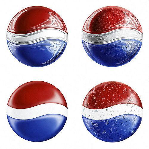 Pepsi Ball Logo - Pepsi Ball Logo. digital logo creation and rendering. Jeff Mueller