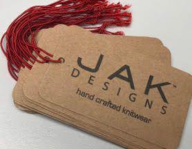 Merchandise Tags with Logo - Hang tags