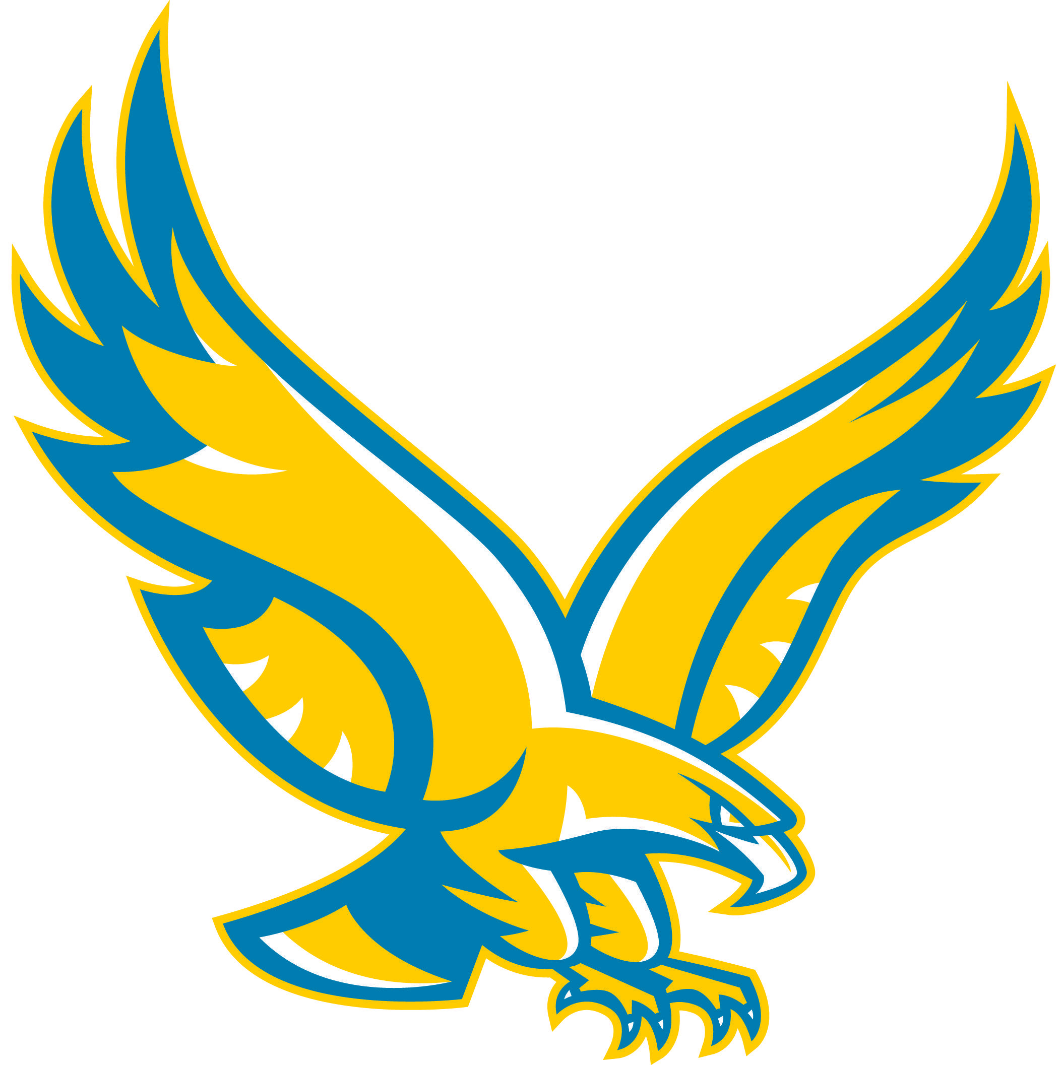 Eagle School Logo - Athletic Logos - About Us - Holy Family Catholic Schools