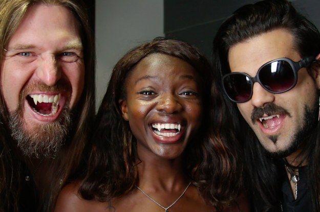 Vampire Mom Fang Logo - I Got Real Vampire Fangs And They Look Fucking Badass