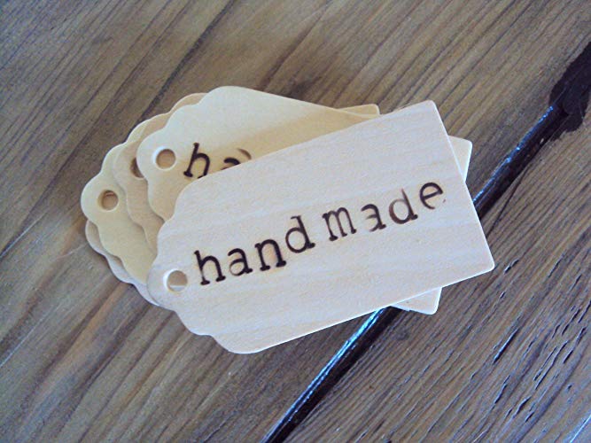 Merchandise Tags with Logo - Handmade Gift Tags (Set of 5) Farmhouse Hang