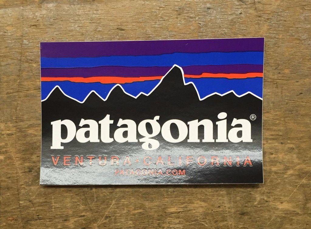 Patagonia Logo - Patagonia Classic Logo Sticker – Bennett's Clothing