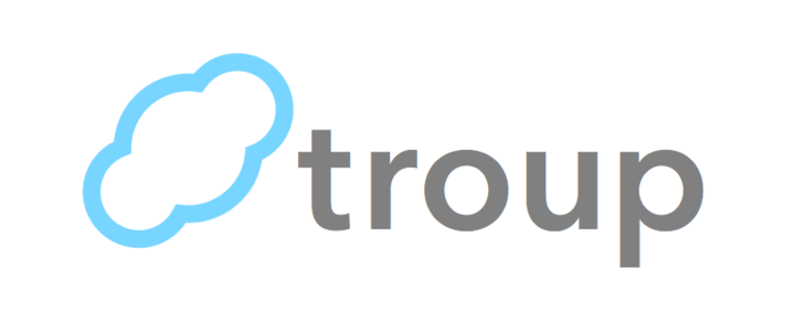 Travel Blue Circular Logo - Mobile Application Design: Troup Group Travel Experience
