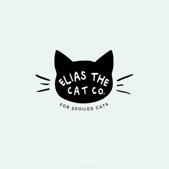 Cat Logo - Cat logo design Pet shop logo Pet supplies logo Cat logo | Etsy