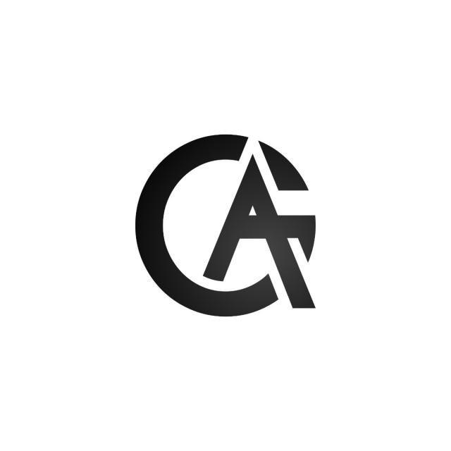 A and G Logo - Flat Letter A And G In Black Color Vector, Isolated, Letter G, G PNG ...