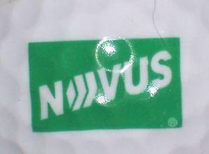 Discover Novus Logo - 1) NOVUS DISCOVER CARD BANK LOGO GOLF BALL BALLS