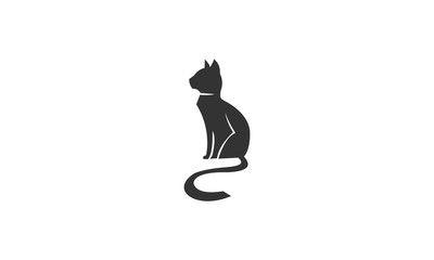 Cat Logo - night Cat Logo