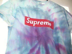 Tye Dye Supreme Logo - waterloo clothing — supreme tie dye