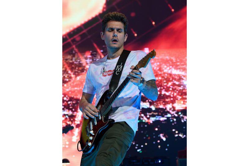 Tye Dye Supreme Logo - John Mayer Supreme x Louis Vuitton Tie-Dyed Tee | HYPEBEAST