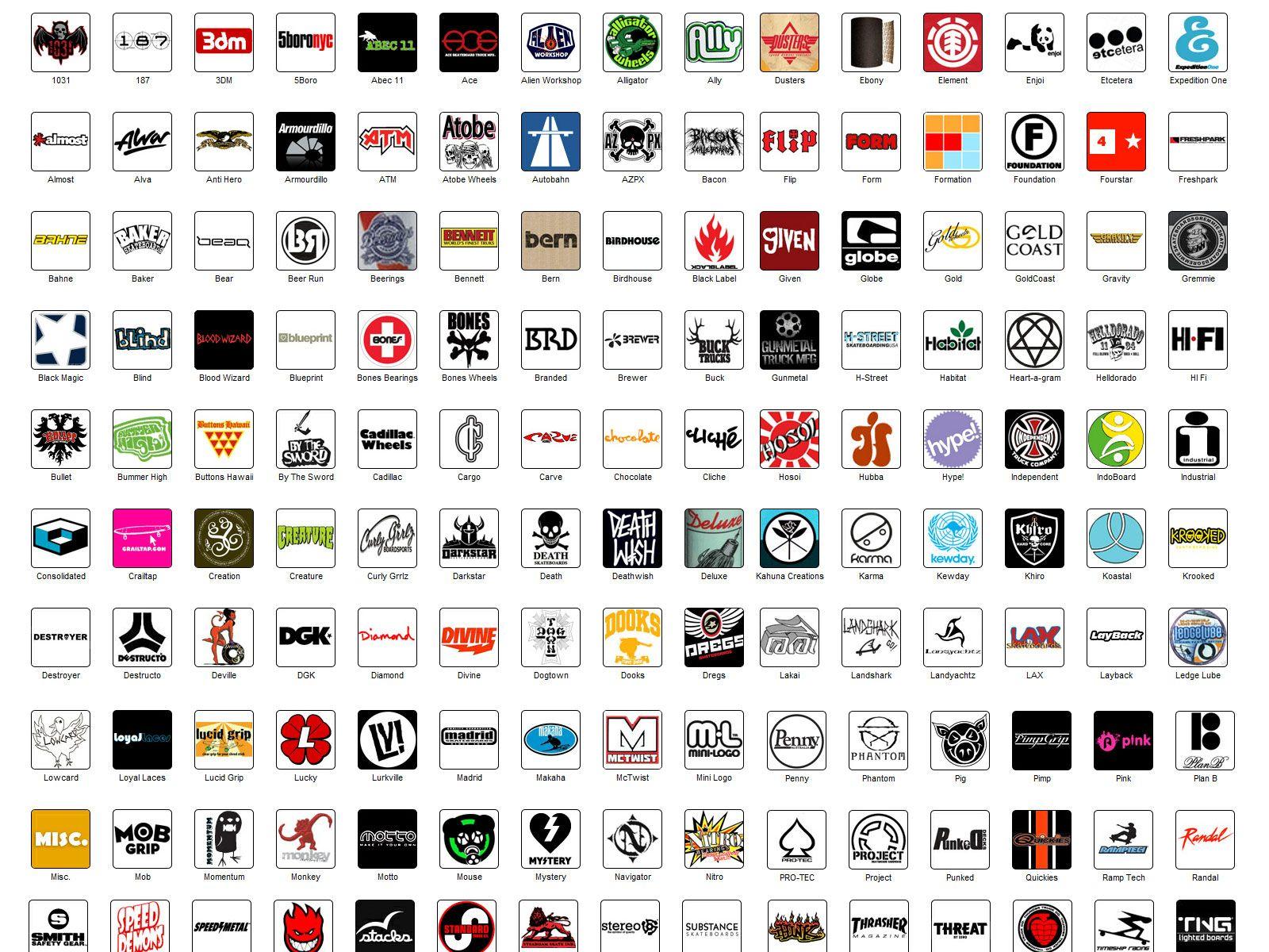 Skate Clothes Logo LogoDix