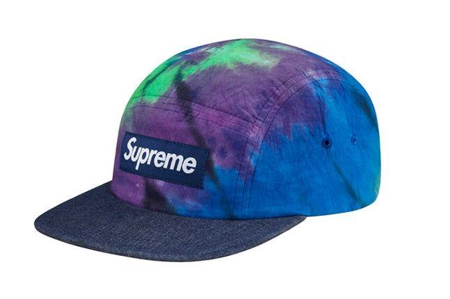 Tye Dye Supreme Logo - Supreme Tie Dye Camp Cap - Sneaker Freaker