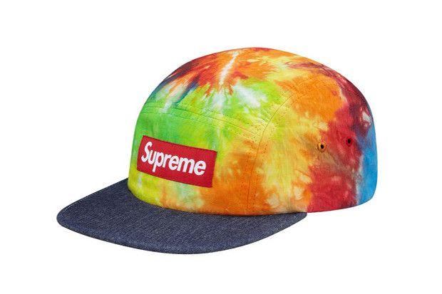 Tye Dye Supreme Logo - Supreme 2013 Spring/Summer Tie Dye Camp Caps | HYPEBEAST