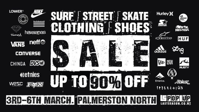 Skate Clothes Logo - Surf Street Skate Clothing & Shoes Pop Up Sale North