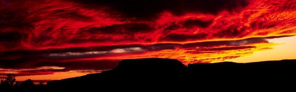 Red and Orange Sunset Logo - Sunrise/ Sunset Times and Moon Phases Canyon National Park