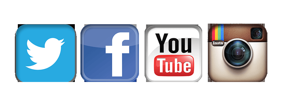 Facebook Twitter Yelp Logo - Follow us on Here on Yelp! ADD US TO Twitter, Facebook, Youtube and ...