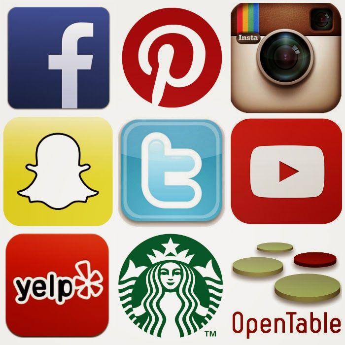 Facebook Twitter Yelp Logo - Facebook Twitter Instagram Yelp | www.picsbud.com