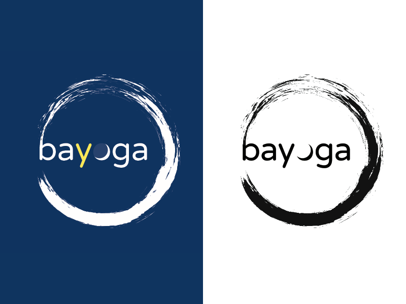 Round Zen Logo - Bayoga Logo For Dribbble by Kim Slawson | Dribbble | Dribbble