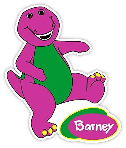 Barney Logo - Barney logo sticker decal 4 x 5: Everything Else