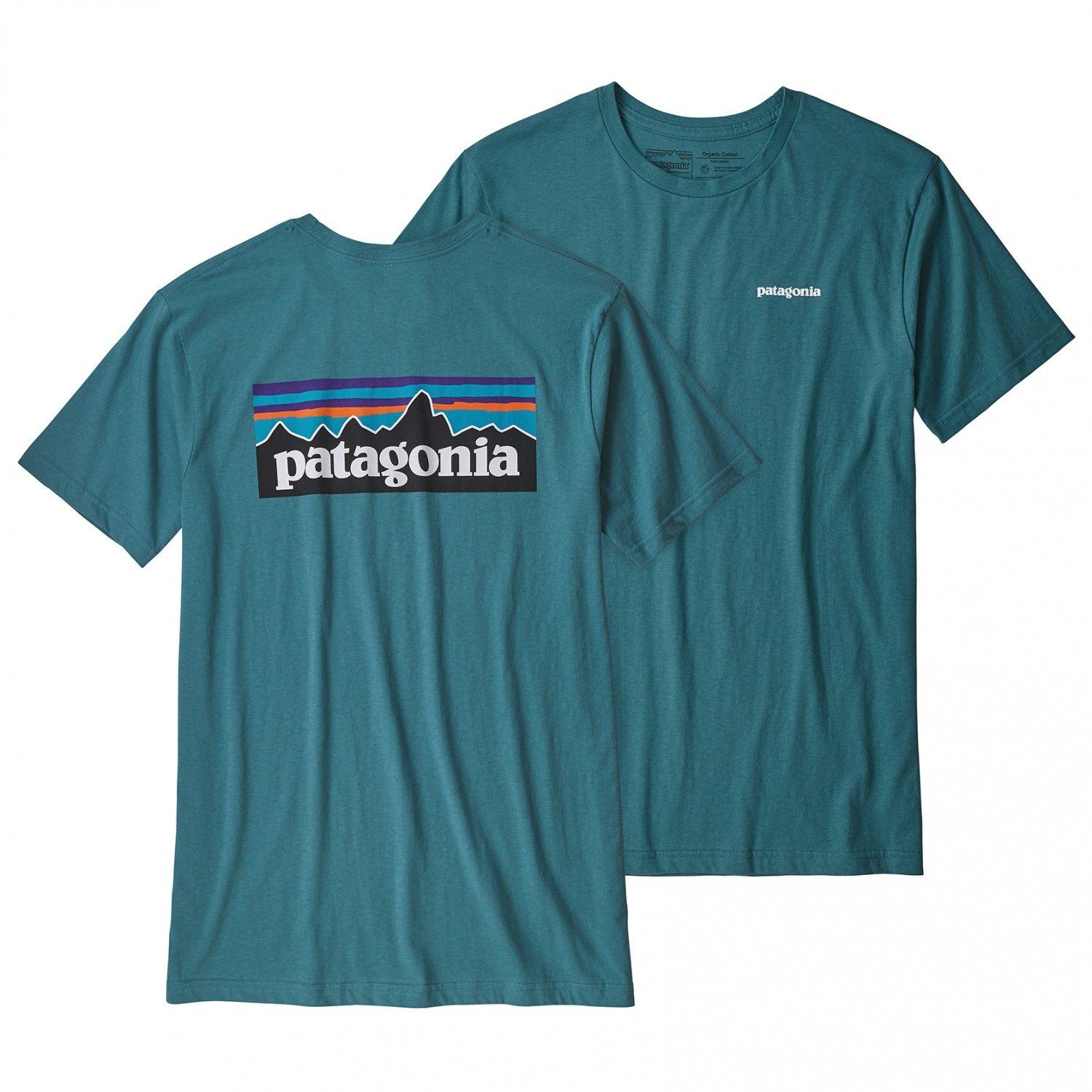 Patagonia Logo - Patagonia P-6 Logo Organic T-Shirt - T-shirt Men's | Buy online ...