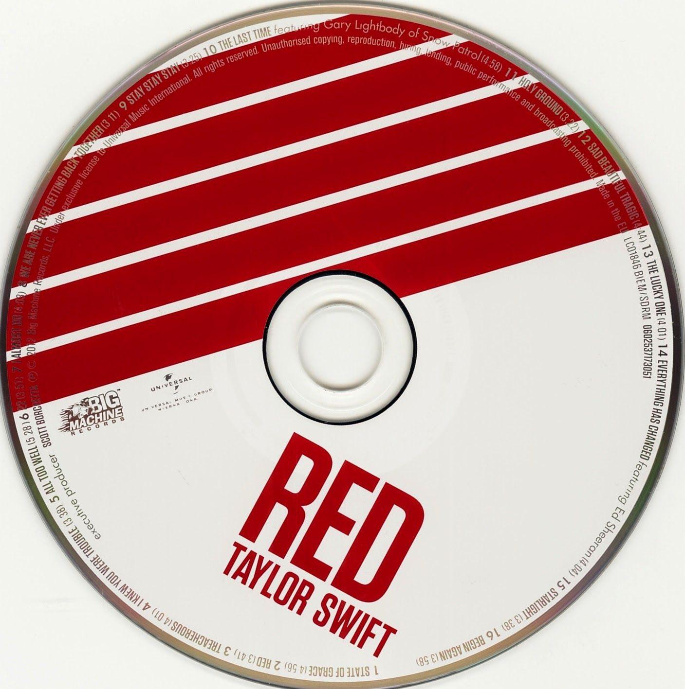 Red Taylor Swift Logo - Digipak Research - Taylor Swift 'Red' | Joei's Music Video Blog