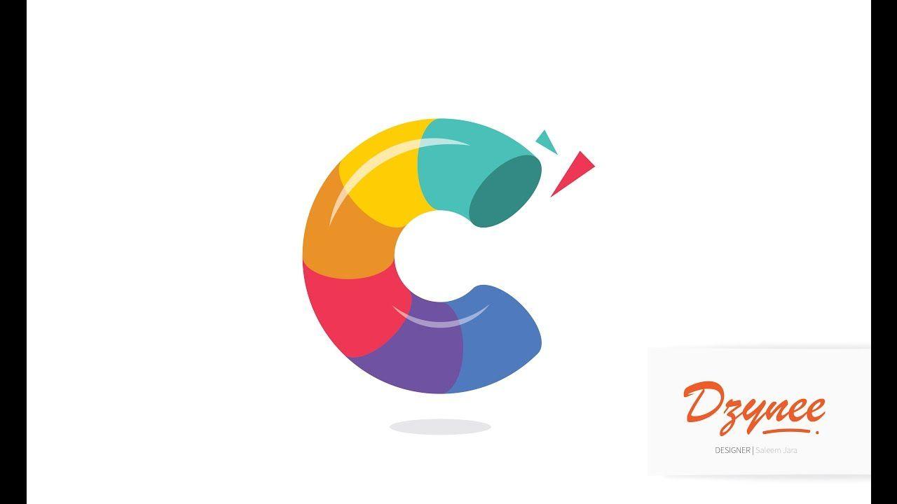 Colorful Logo - Illustrator Tutorials | C Pipe Colorful logo - YouTube